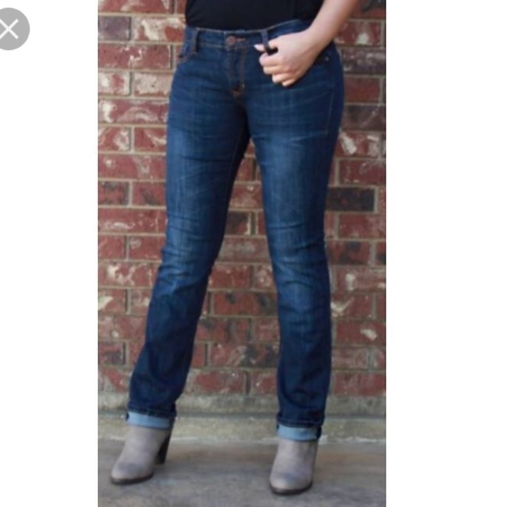 Dear John playback comfort straight dark wash jean